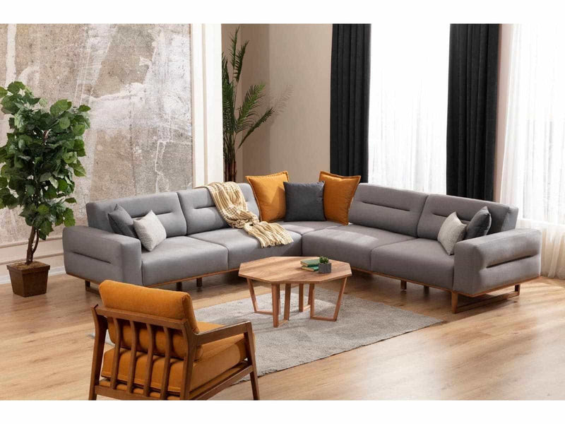 Lotus Sofa Köşe Koltuk Milano Maxi Köşe Takımı