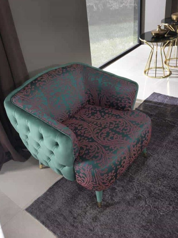 LuxeLife Berjer Gold Berjer